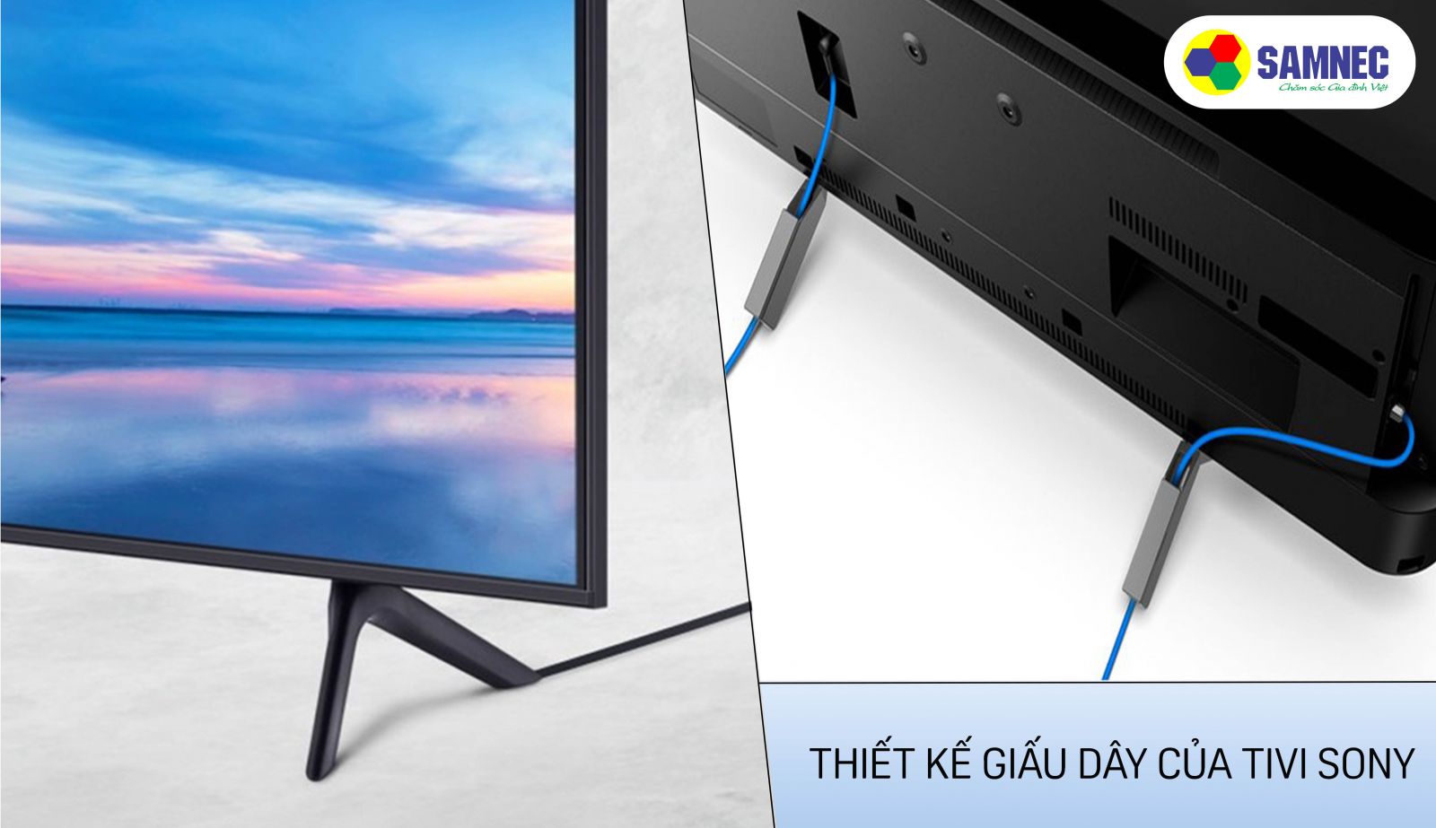 Thiết kế dấu dây của sony