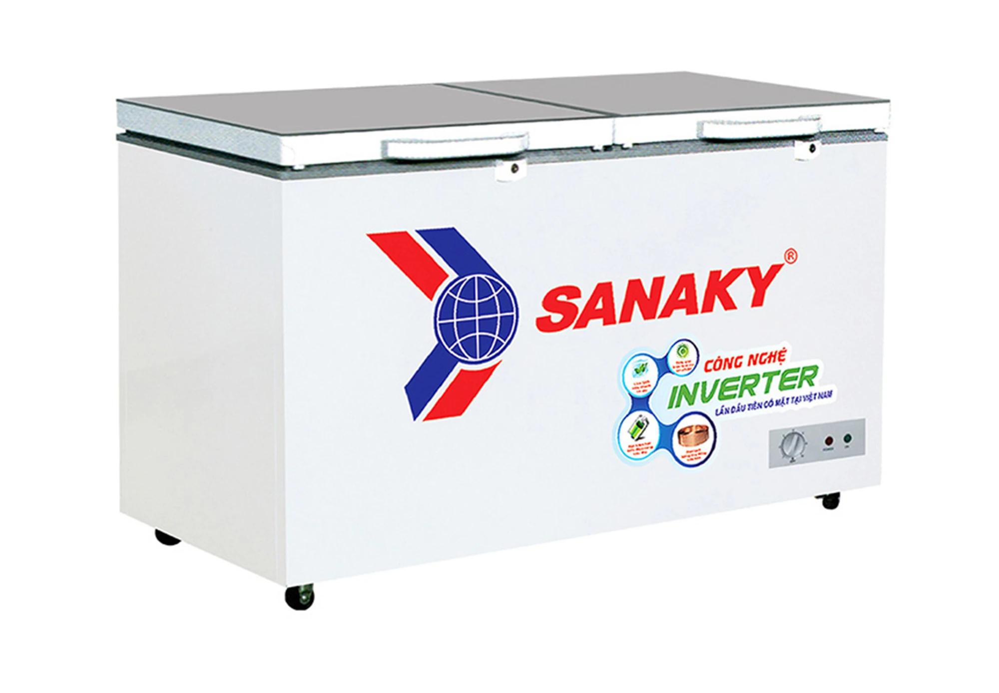Tủ đông Sanaky Inverter 400 lít VH4099A4K