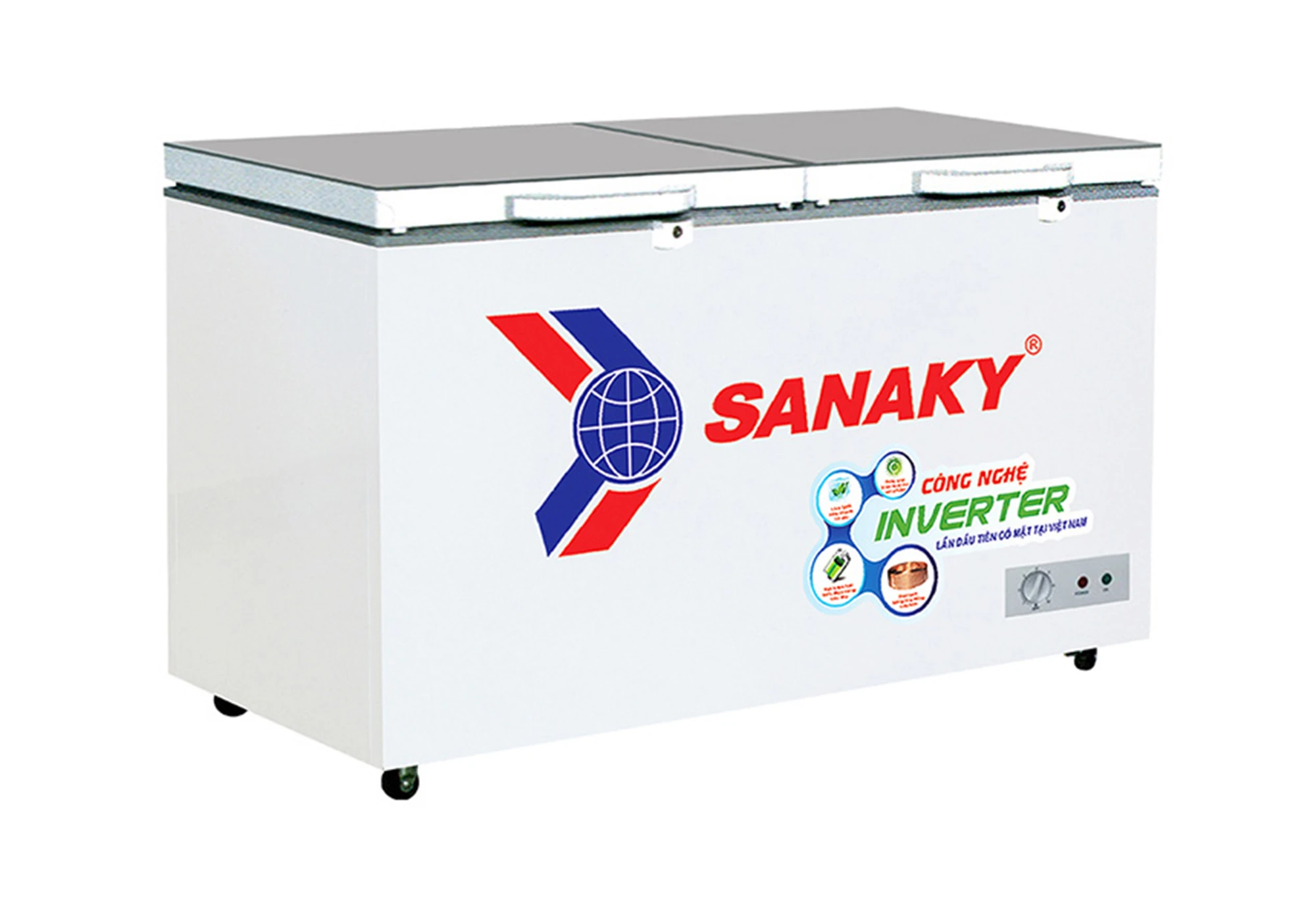 Tủ đông Sanaky Inverter 360 lít VH3699A4K