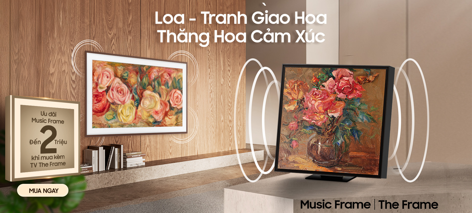 Loa - Tranh giao thoa - Thăng hoa cảm xúc