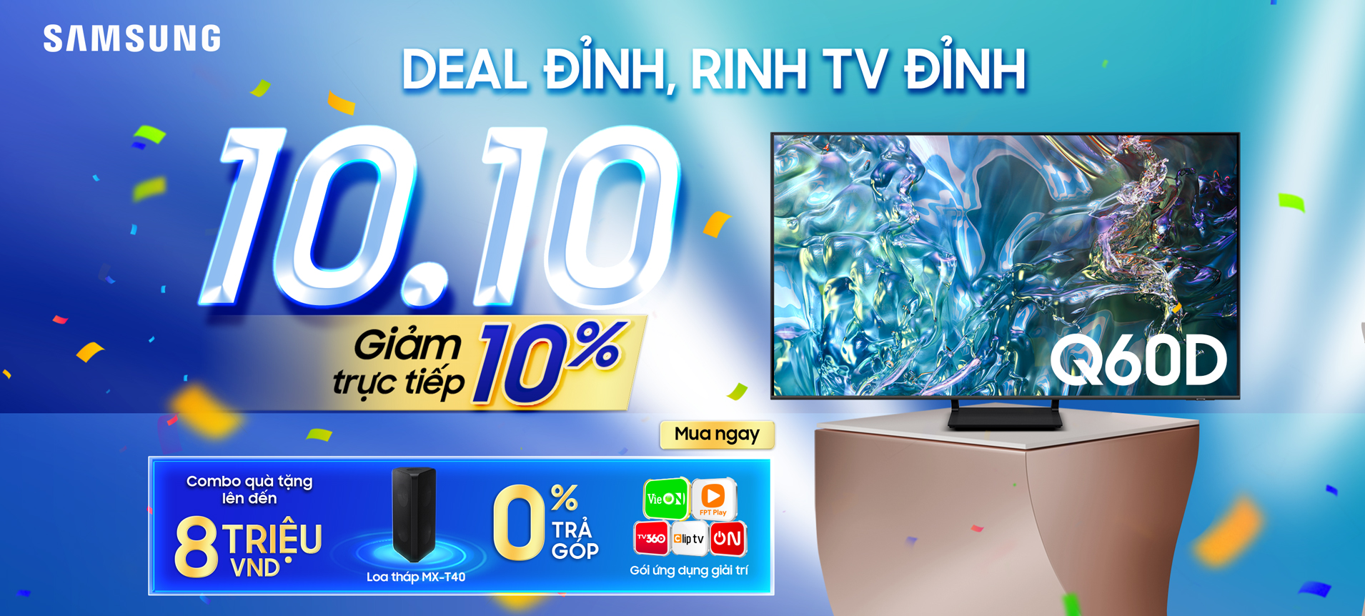 Deal đỉnh - Rinh TV đỉnh