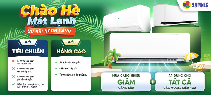 Chào hè mát lạnh - Ưu đãi ngon lành