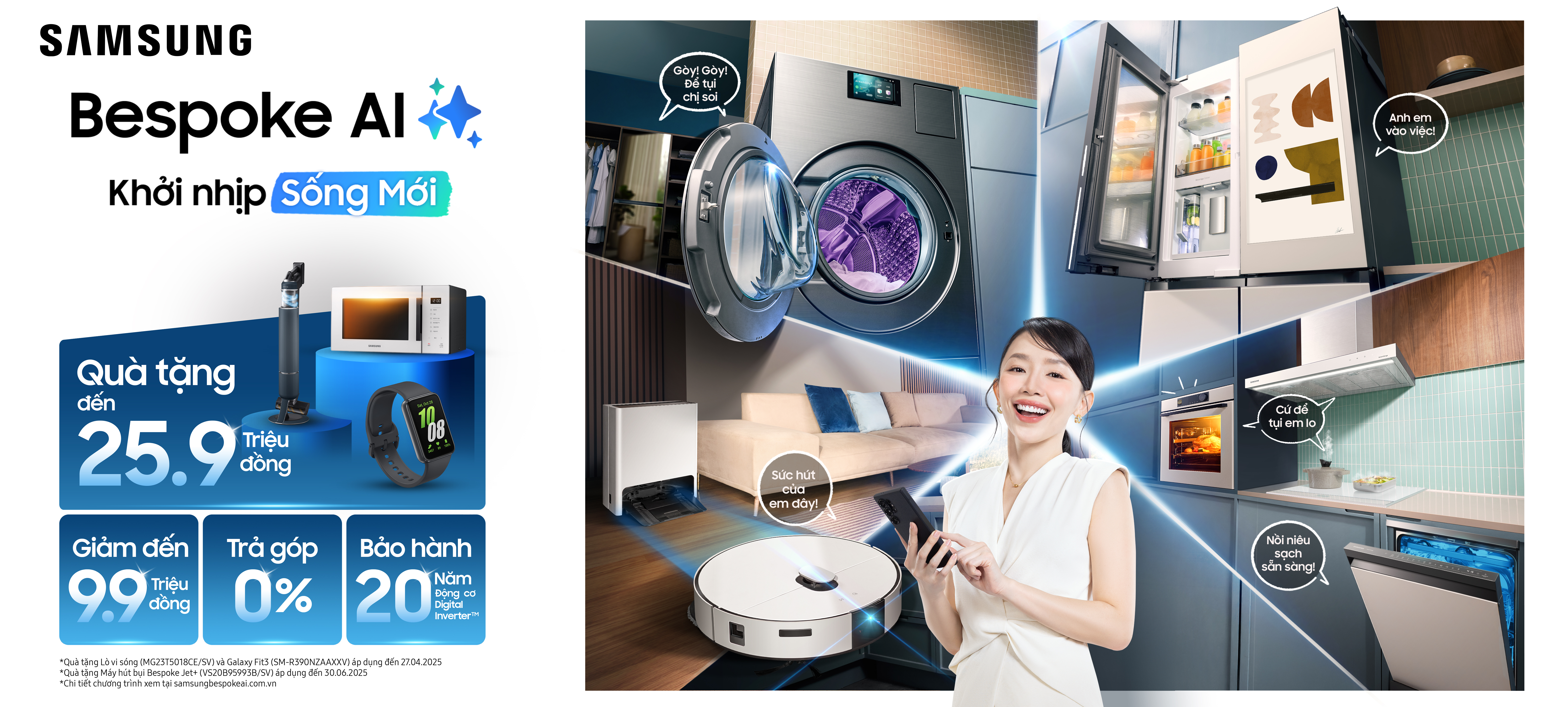 SAMSUNG Bespoke Al Khởi nhip Sông Mới