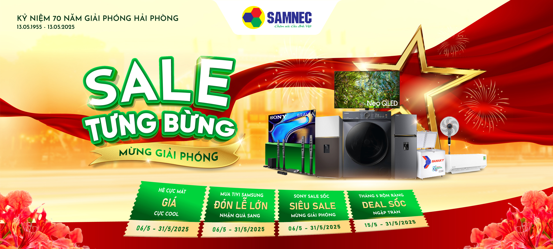 Sale Tưng bừng - Mừng Giải Phóng  