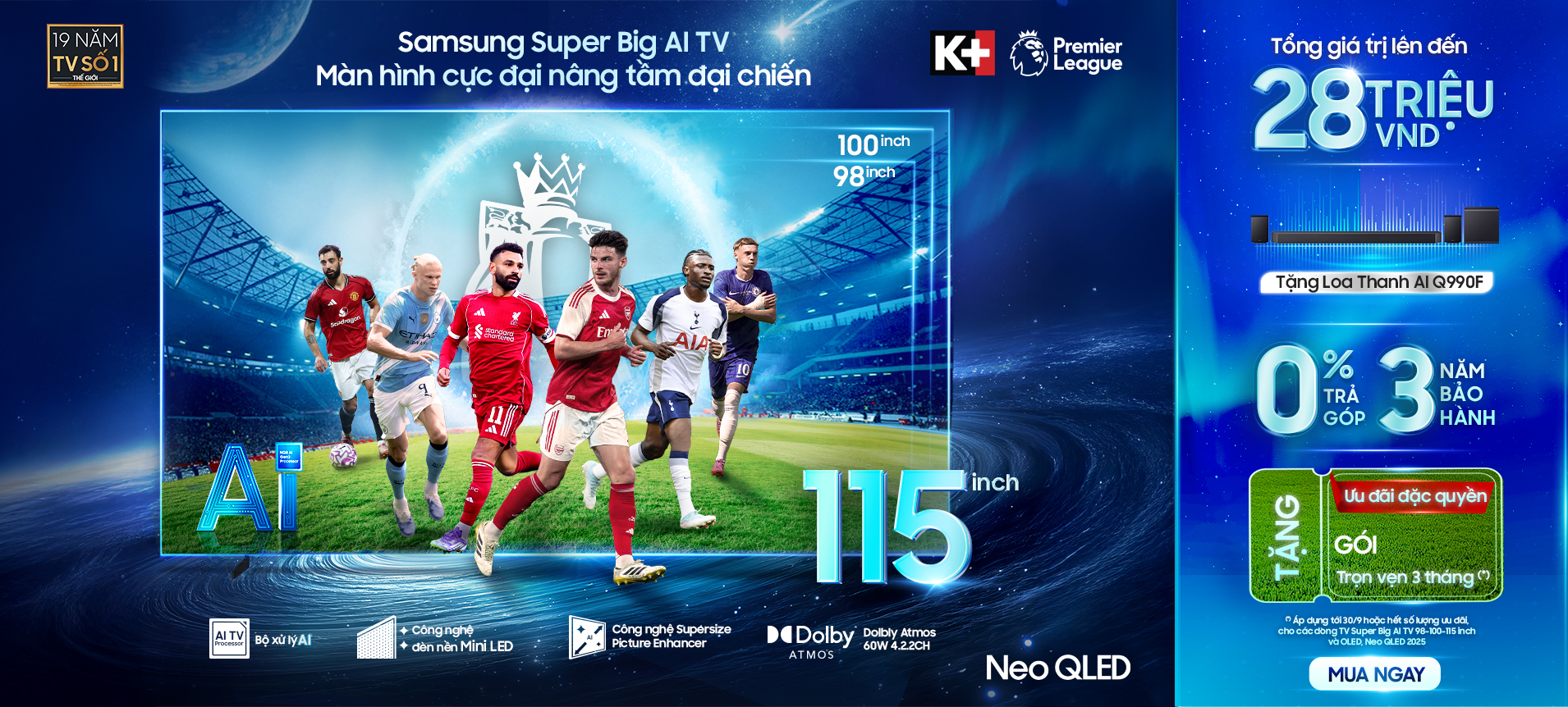 Samsung Super Big AI TV