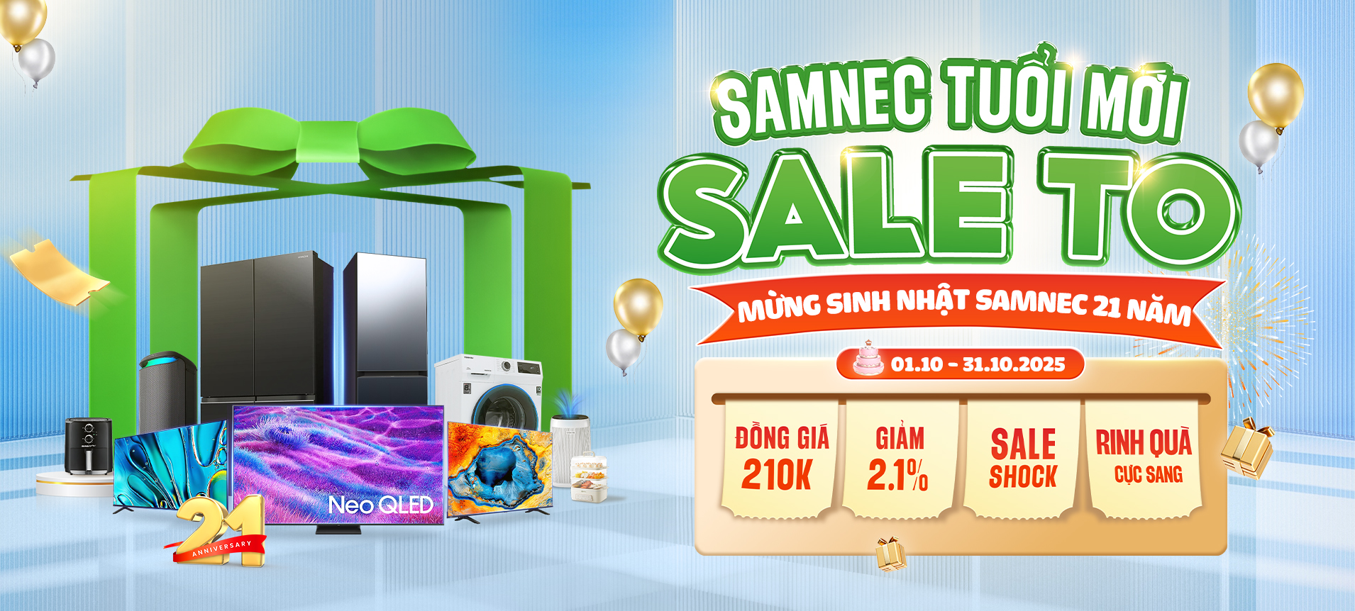 SAMNEC TUỔI MỚI SALE TO