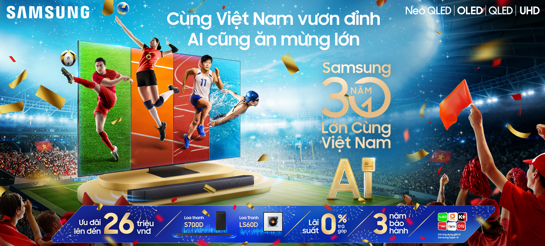 Samsung khuyến mại lớn - Đón SEA Games