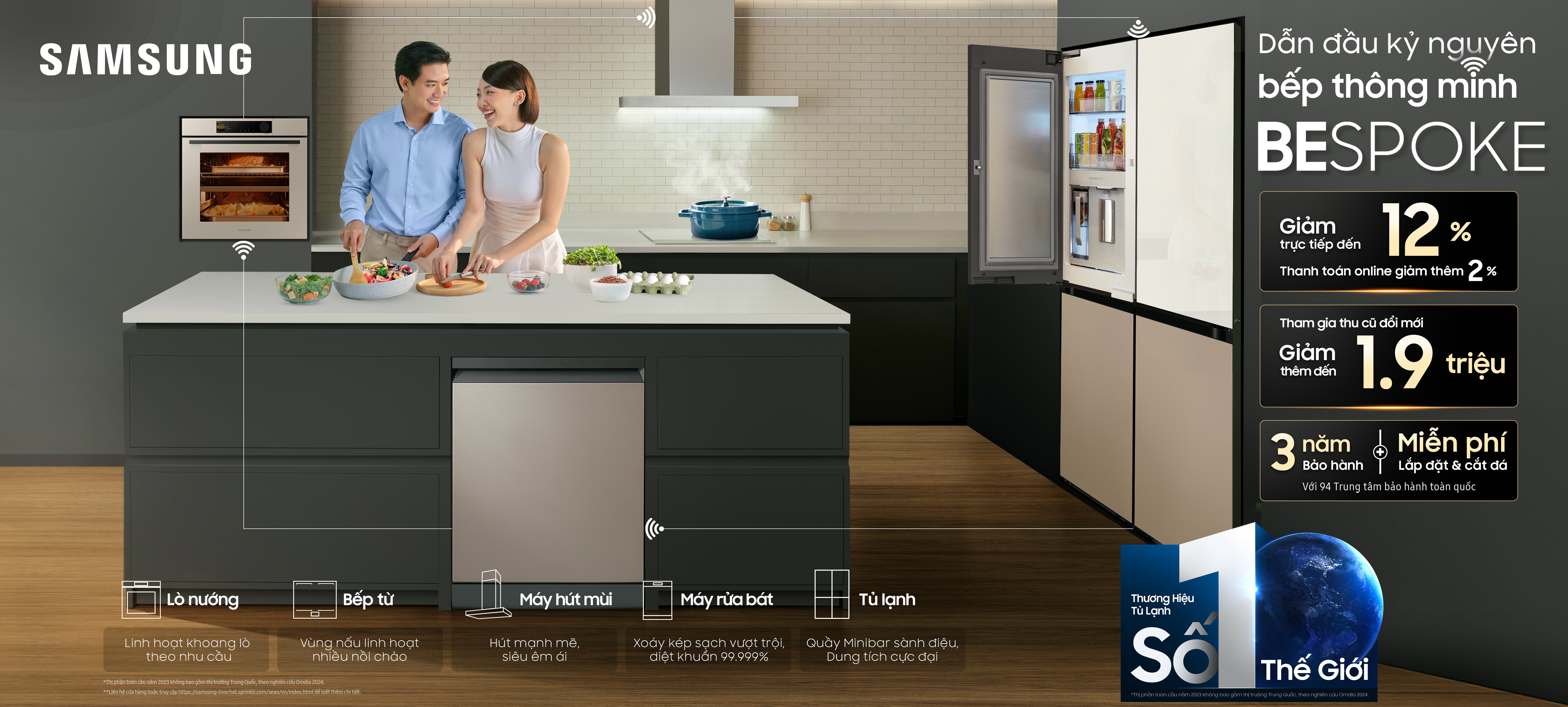 Dẫn đầu kỷ nguyên bếp thông minh 