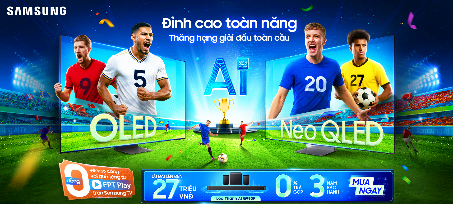 Đỉnh cao toàn năng Thăng hạng giải đấu toàn cầu