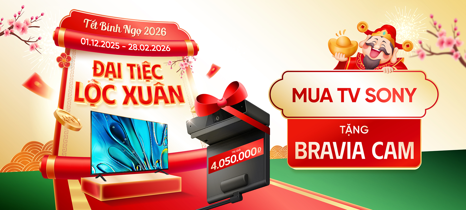 Sắm Sony - Tặng Bravia Cam