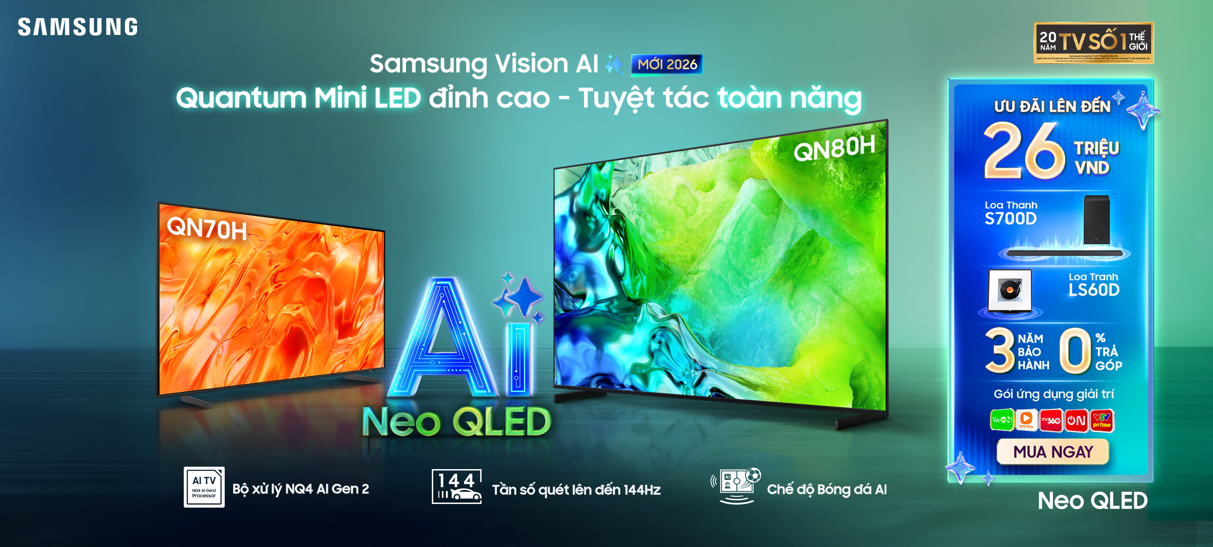 Neo QLED đỉnh cao -  Tuyệt tác toàn năng