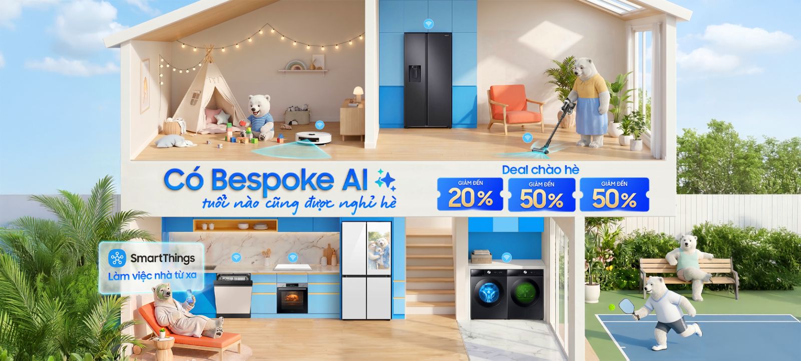 Có Bespoke AI, tuổi nào cũng được nghỉ hè