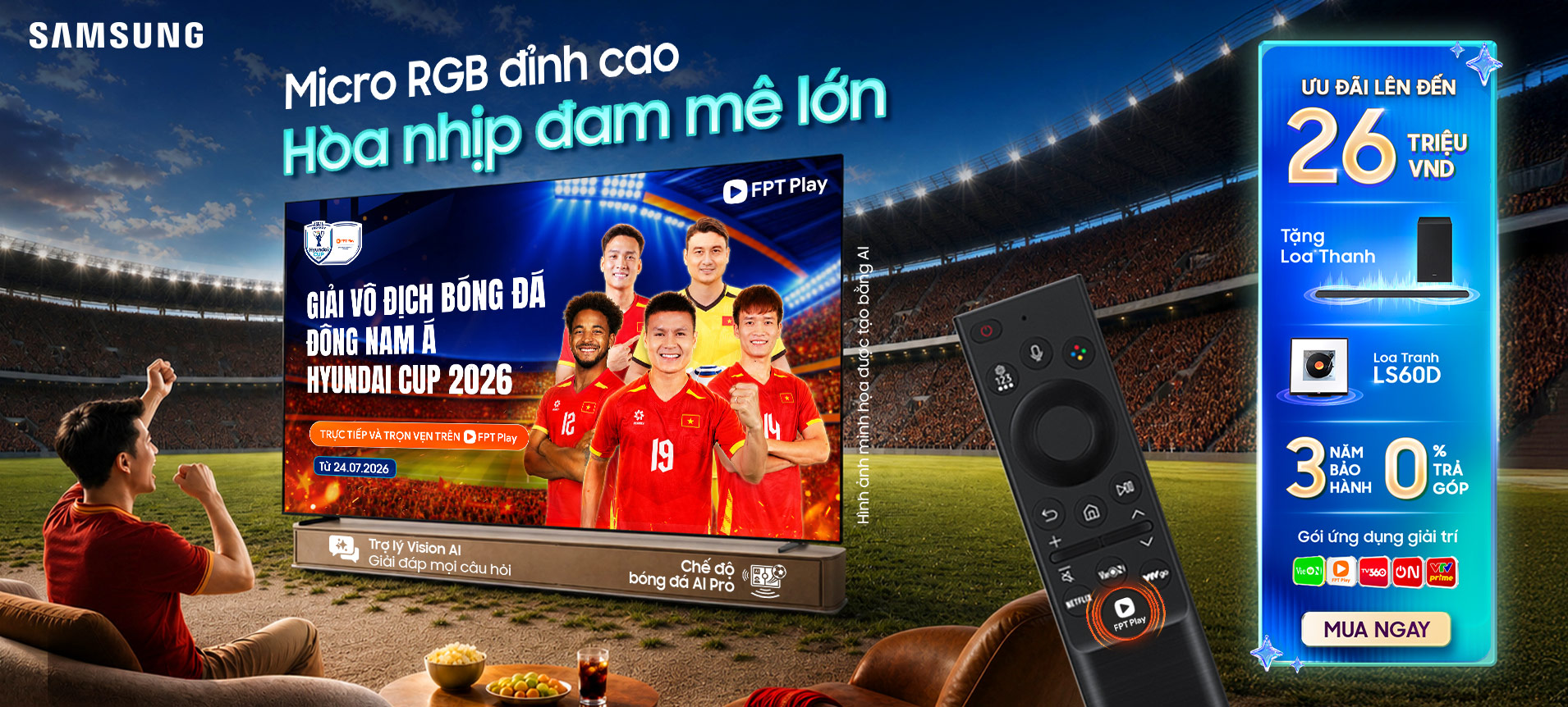 Samsung Micro RGB Đỉnh Cao 