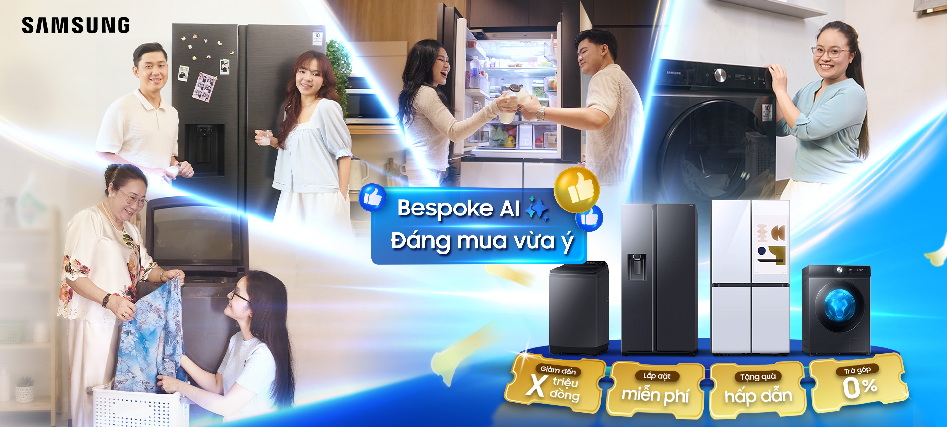 Samsung Bespoke Ai - Đang Mua Vừa Ý