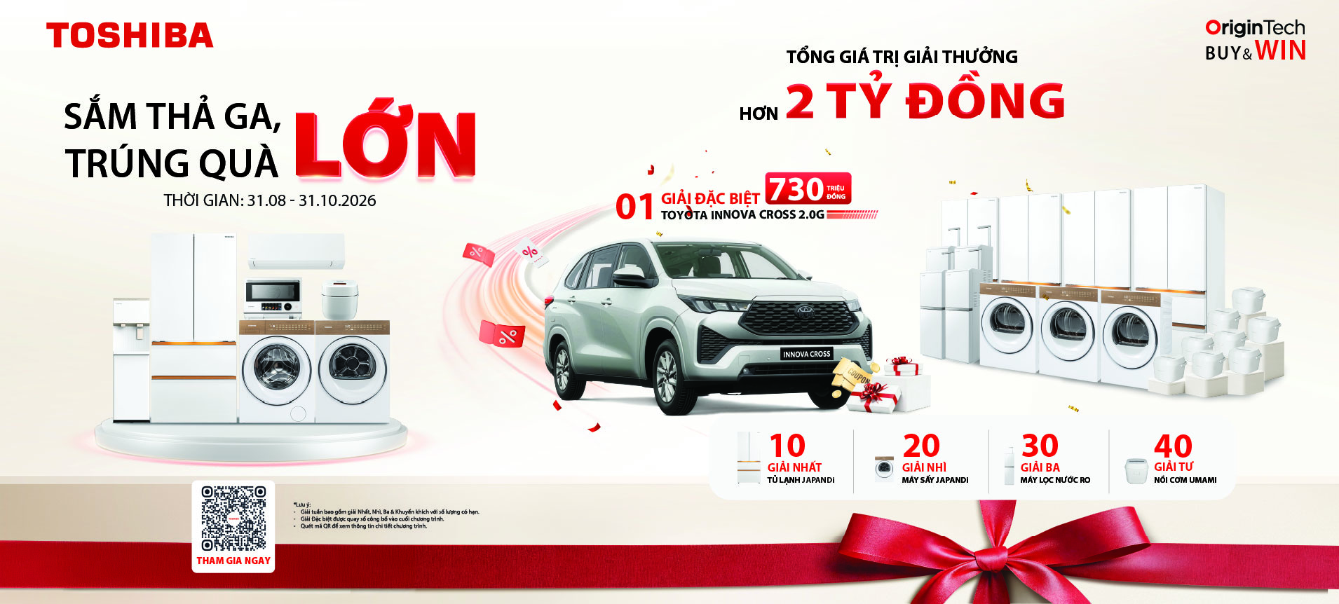 MUA TOSHIBA - TRÚNG Ô TÔ TOYOTA