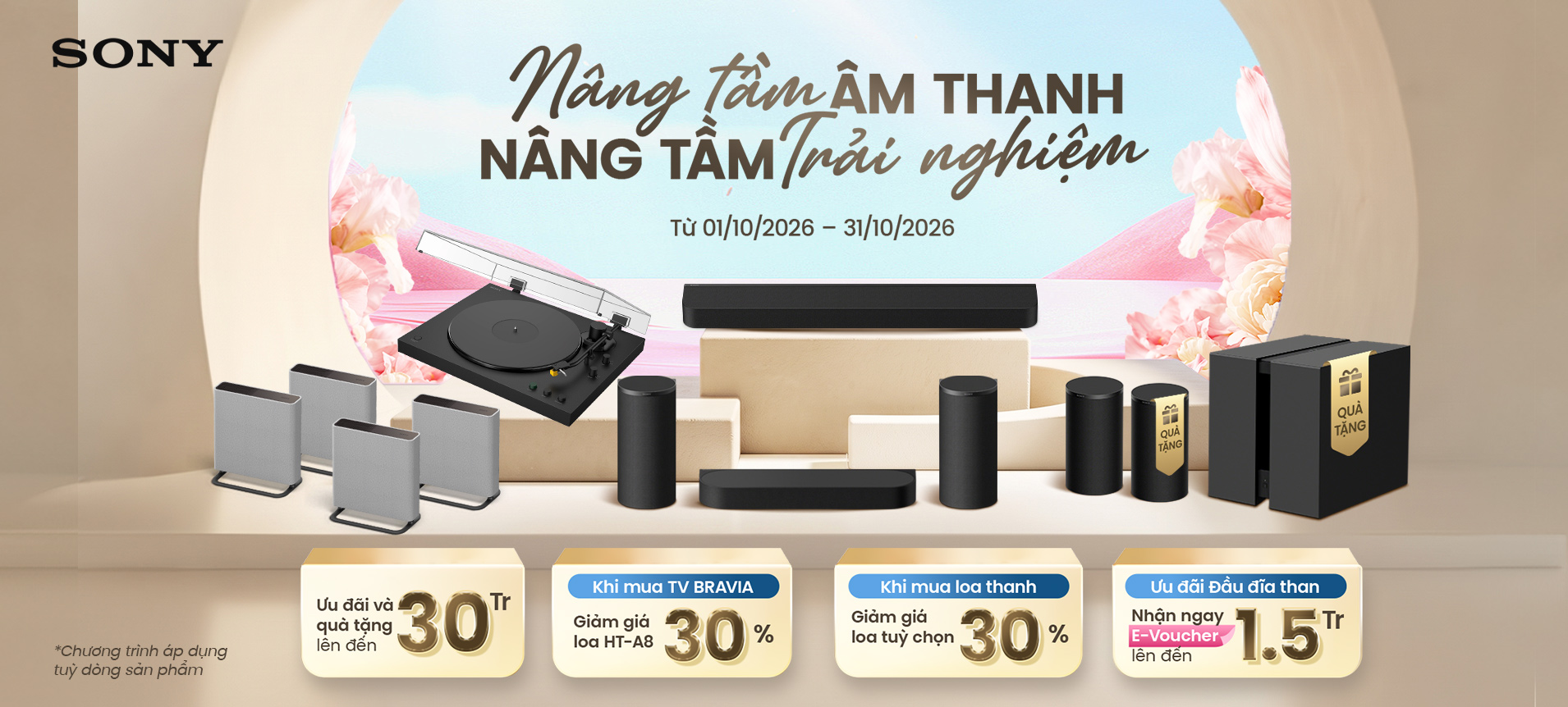 Sony nâng tầm trải nghiệm âm thanh 