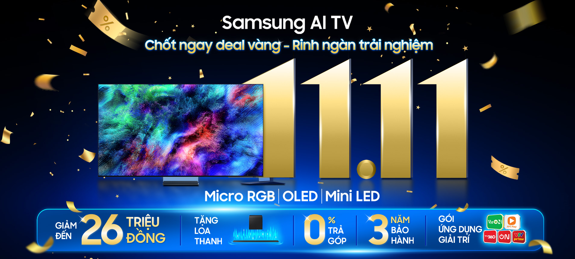 Samsung Deal Vàng - Rinh Ngàn Trải Nghiệm