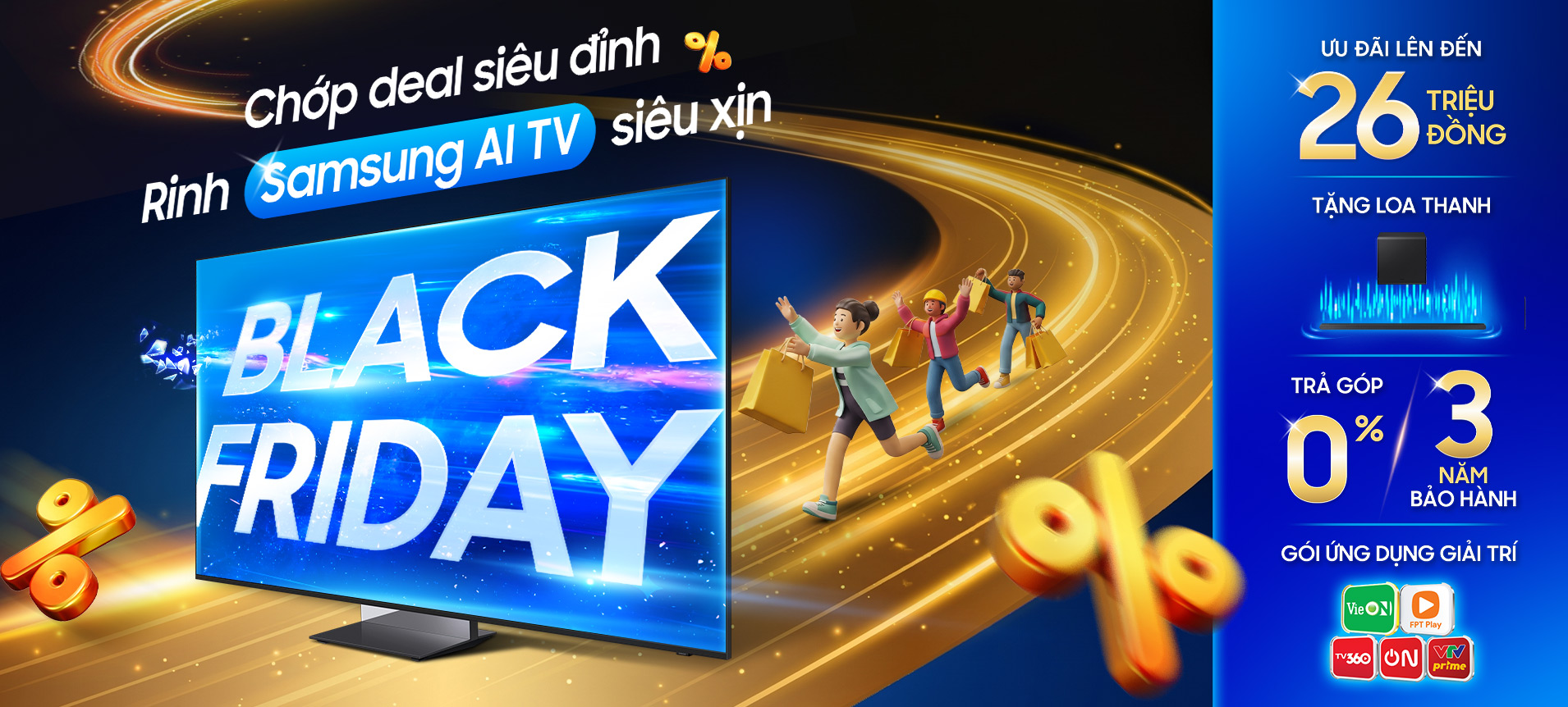 Samsung AI Black Friday - Rinh Ngay