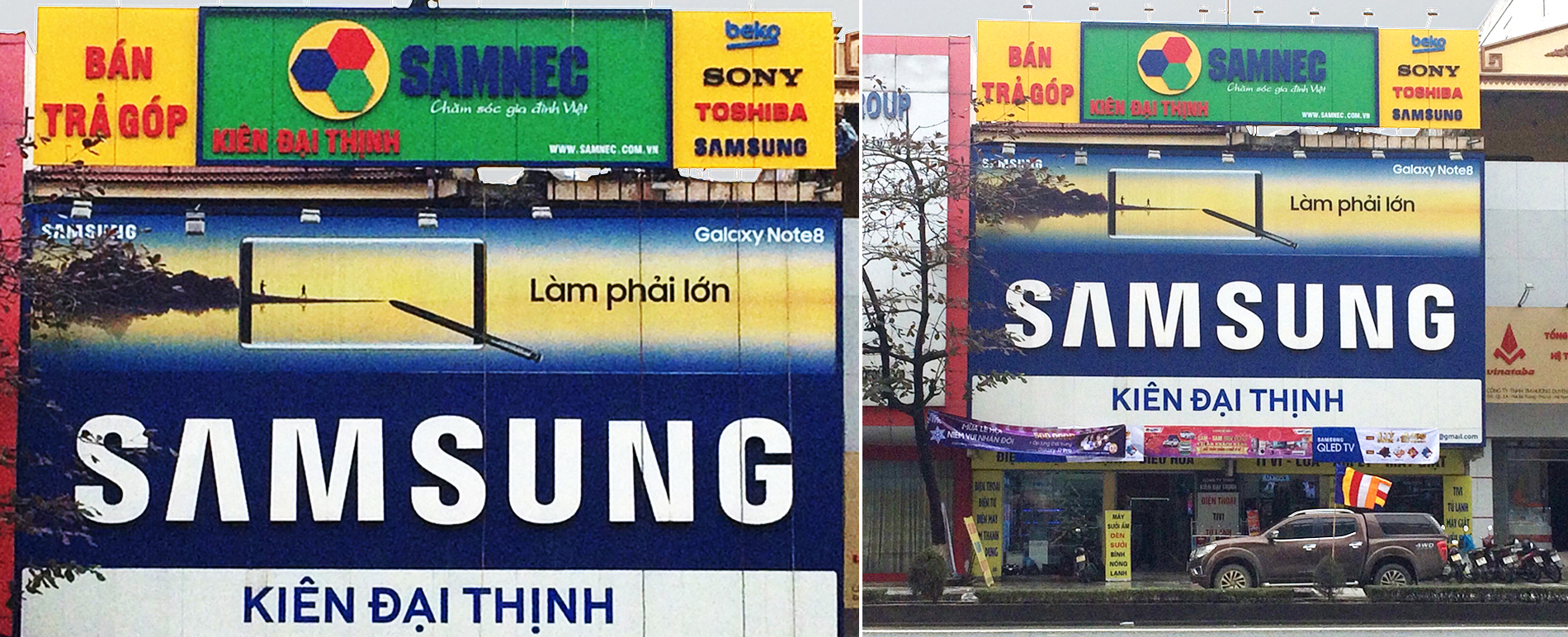 Đại lý Samnec hệ thống Kiên Đại Thịnh