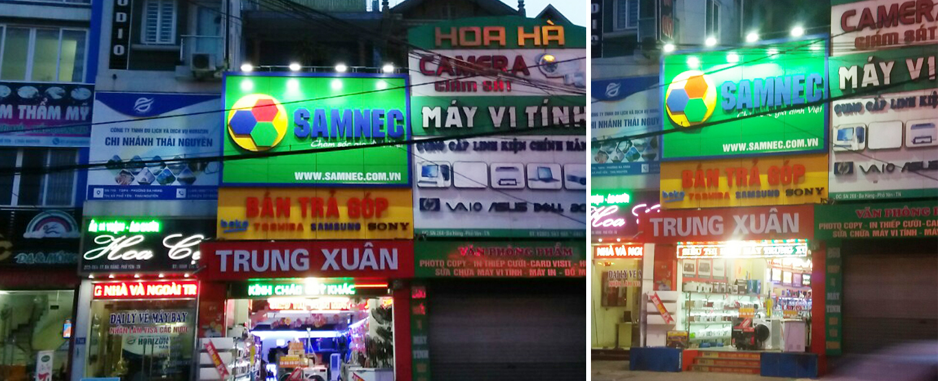 Đại lý Samnec hệ thống Trung Xuân