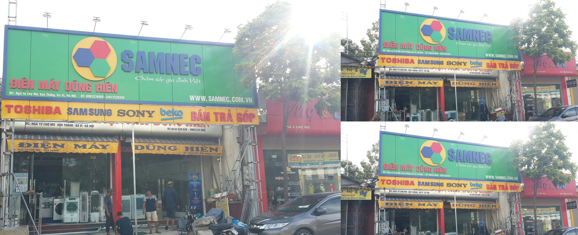 Đại lý Samnec hệ thống Dũng Hiên