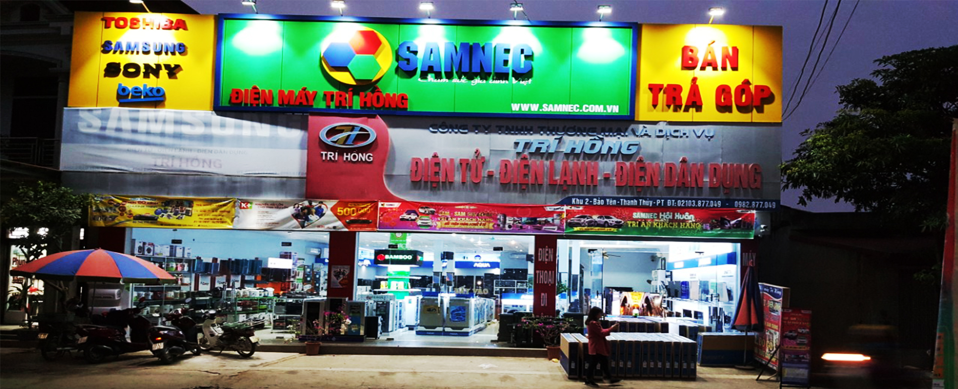 Đại lý Samnec hệ thống TM Trí Hồng