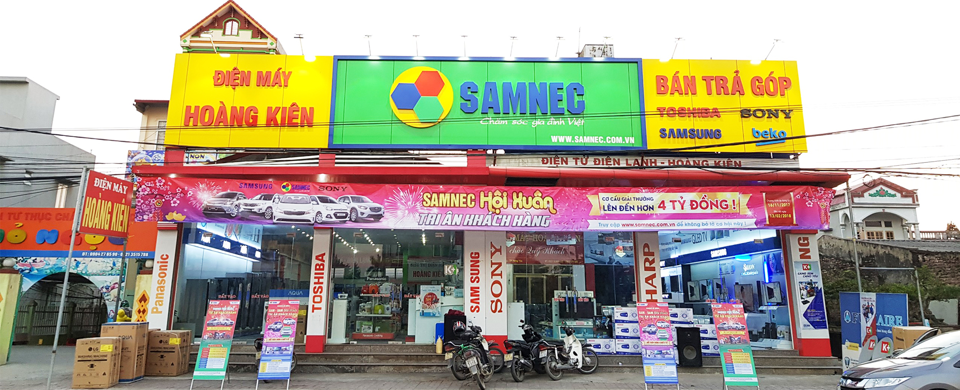 Đại lý Samnec hệ thống Hoàng Kiên