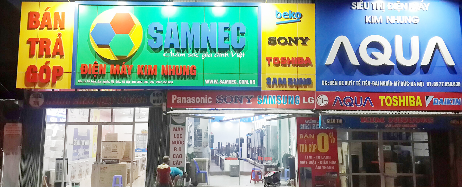 Đại lý Samnec hệ thống Kim Nhung