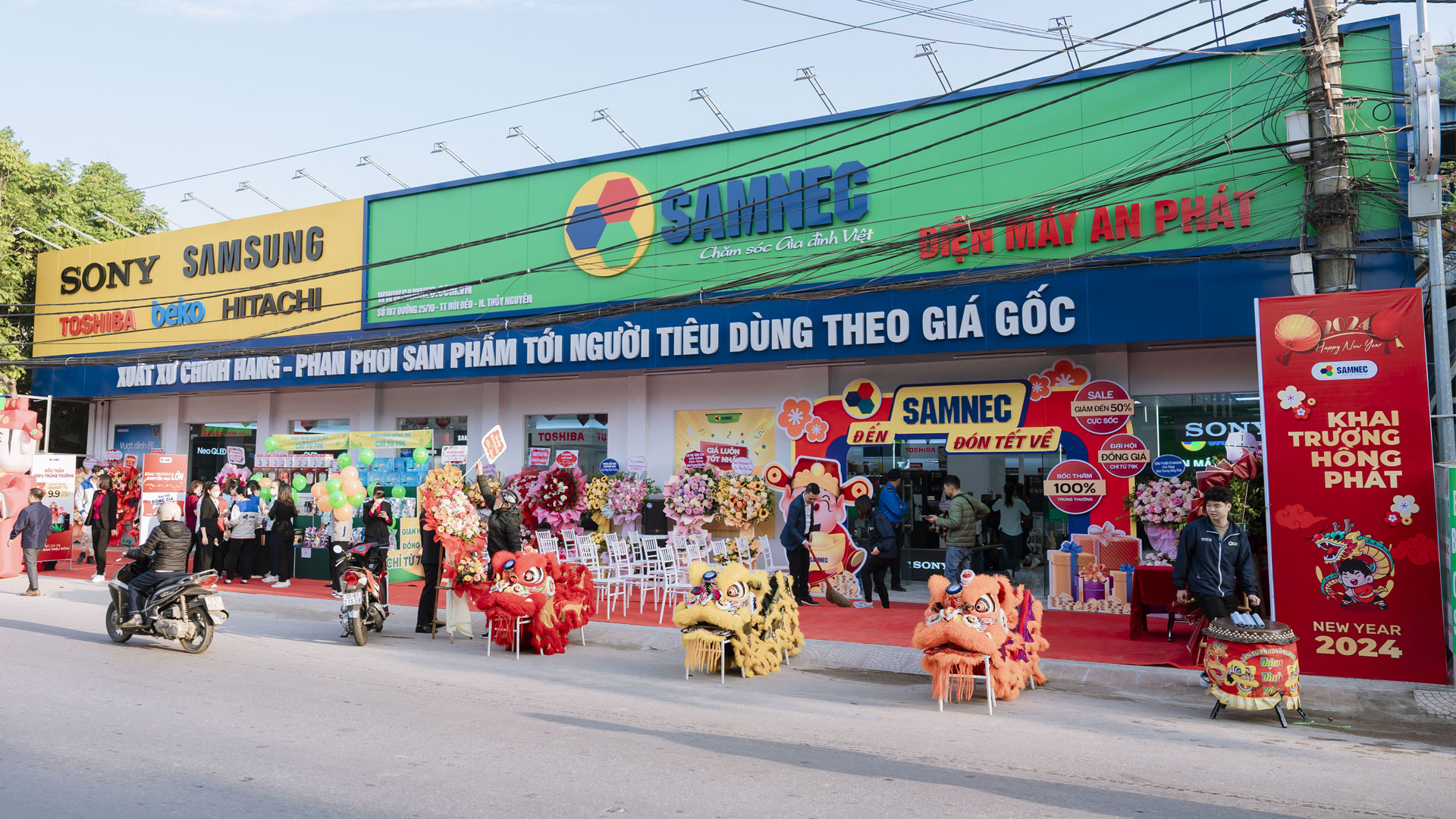 Đại lý Samnec hệ thống Thủy Nguyên