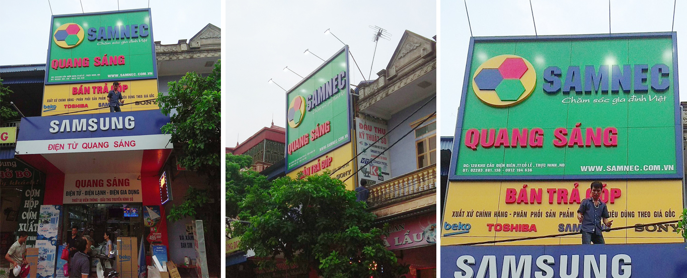 Đại lý Samnec hệ thống Quang Sáng