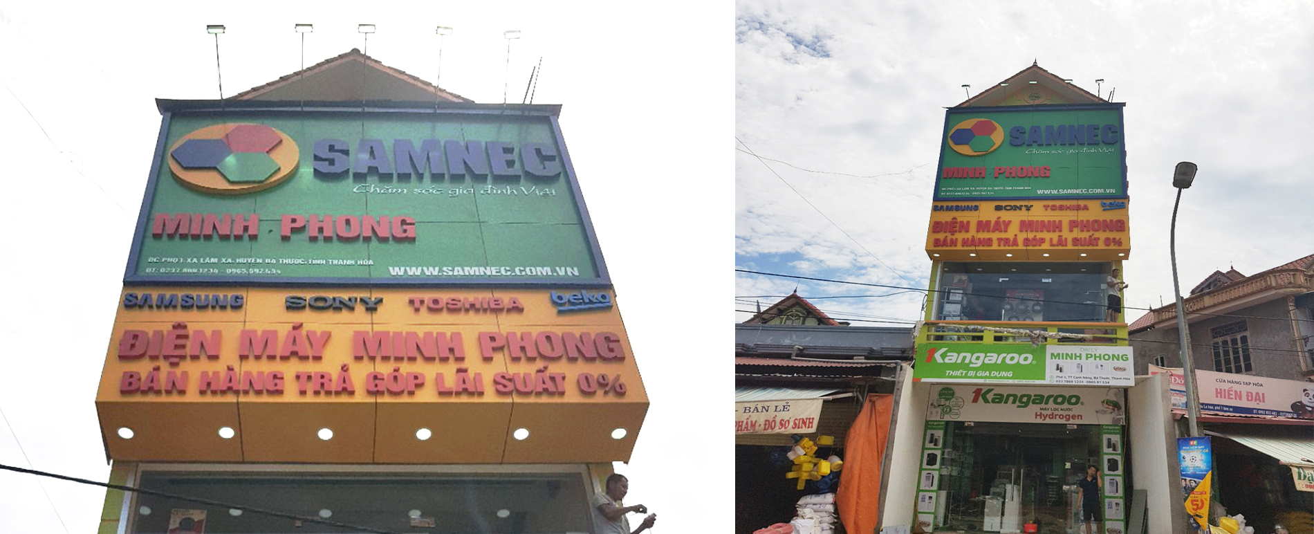 Đại lý Samnec hệ thống Minh Phong