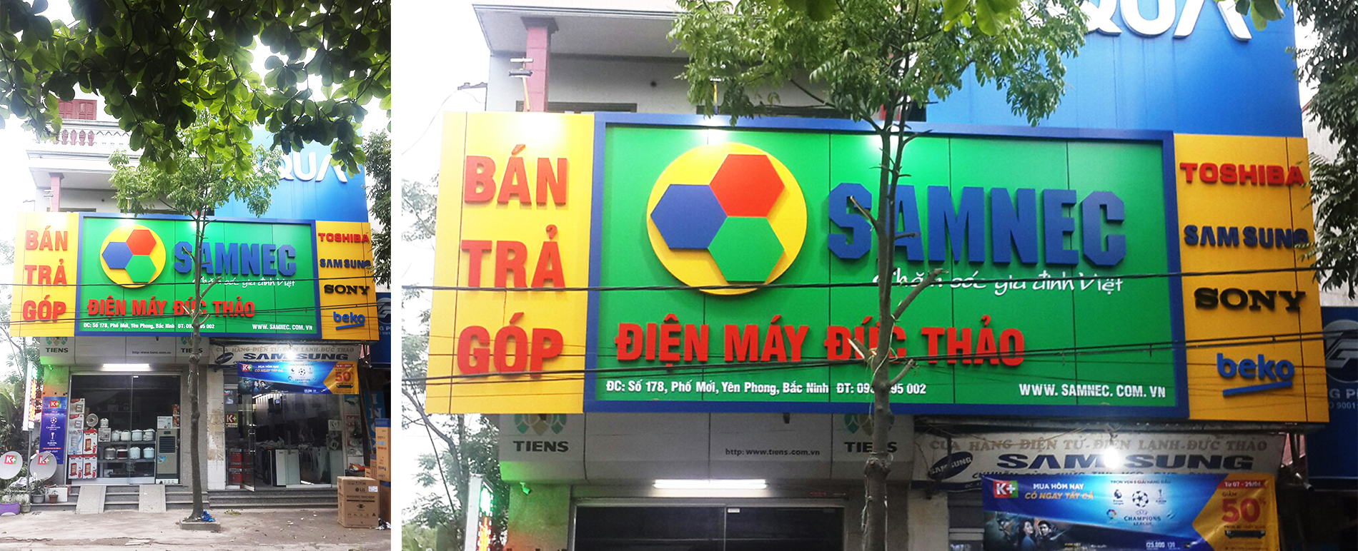 Đại lý Samnec hệ thống Đức Thảo