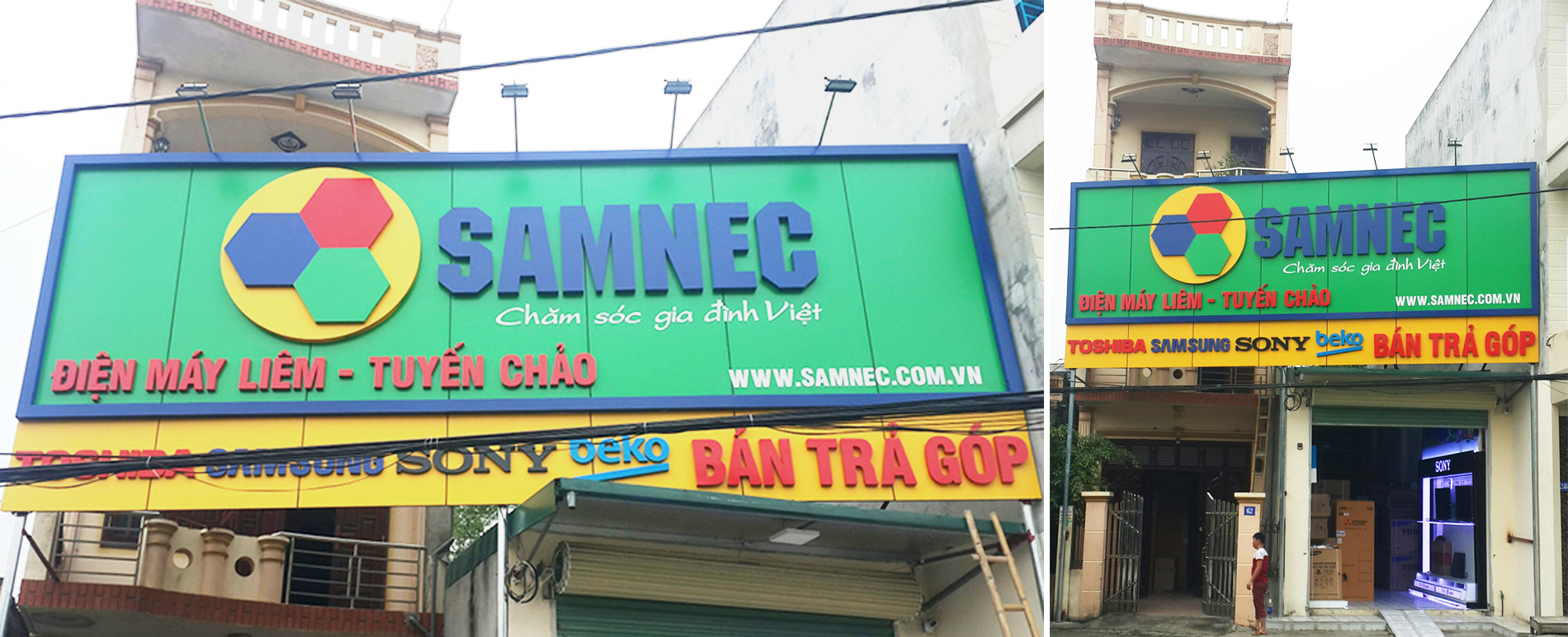 Đại lý Samnec hệ thống Tuyến Chảo