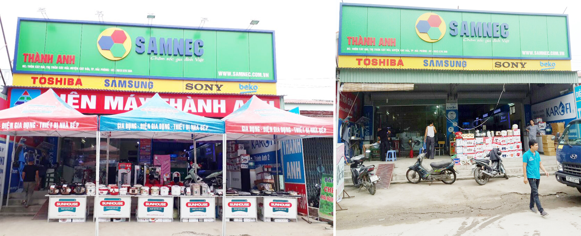 Đại lý Samnec hệ thống Thành Anh