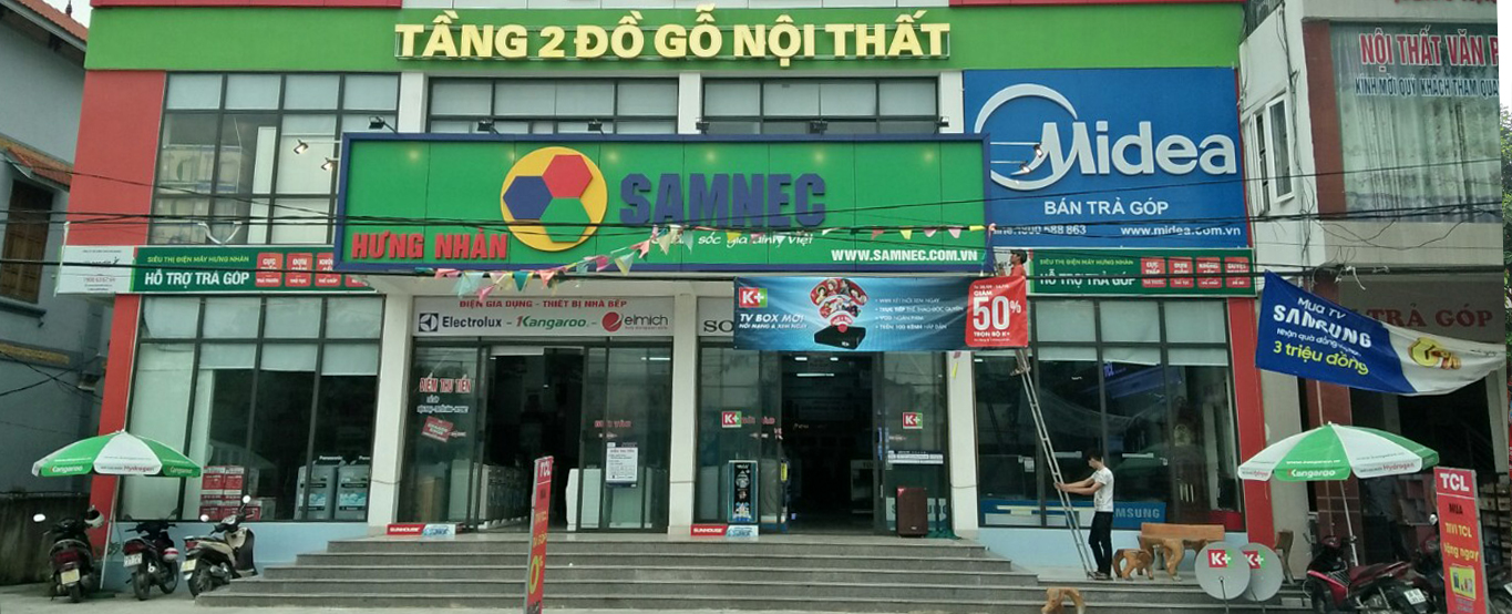 Đại lý Samnec hệ thống Hưng Nhàn