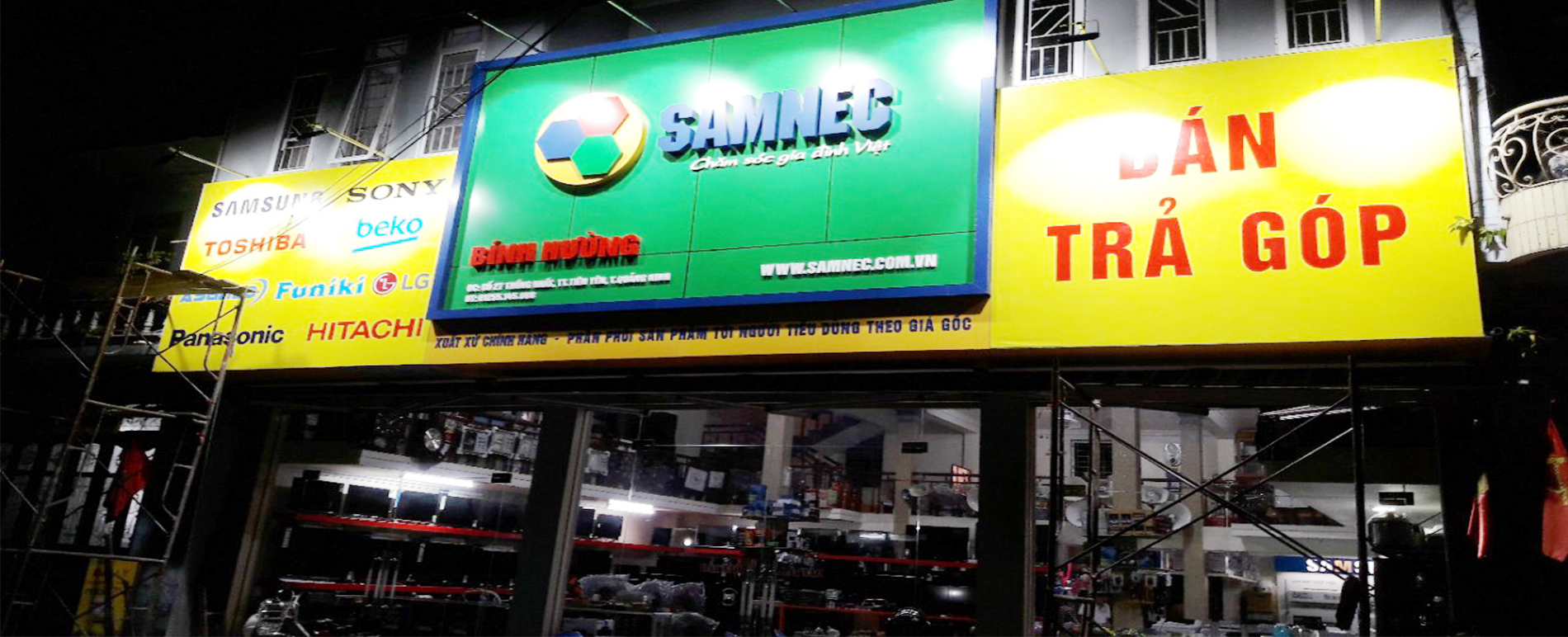 Đại lý Samnec hệ thống Bính Hường