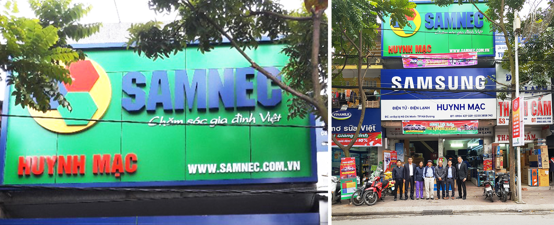 Đại lý Samnec hệ thống Mạc Huynh
