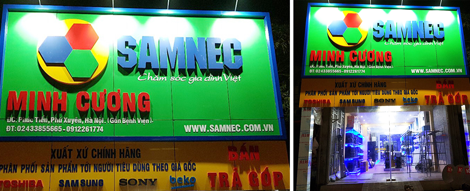 Đại lý Samnec hệ thống Minh Cương