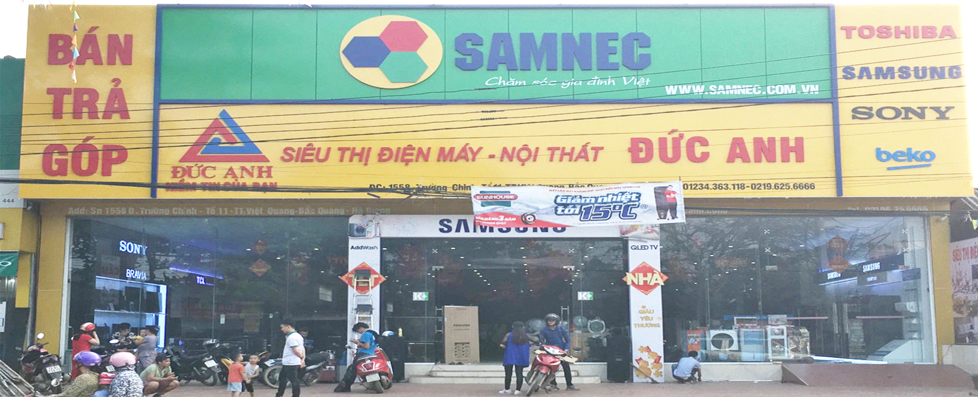 Đại lý Samnec hệ thống Anh Đức