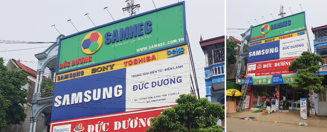 Đại lý Samnec hệ thống Đức Dương