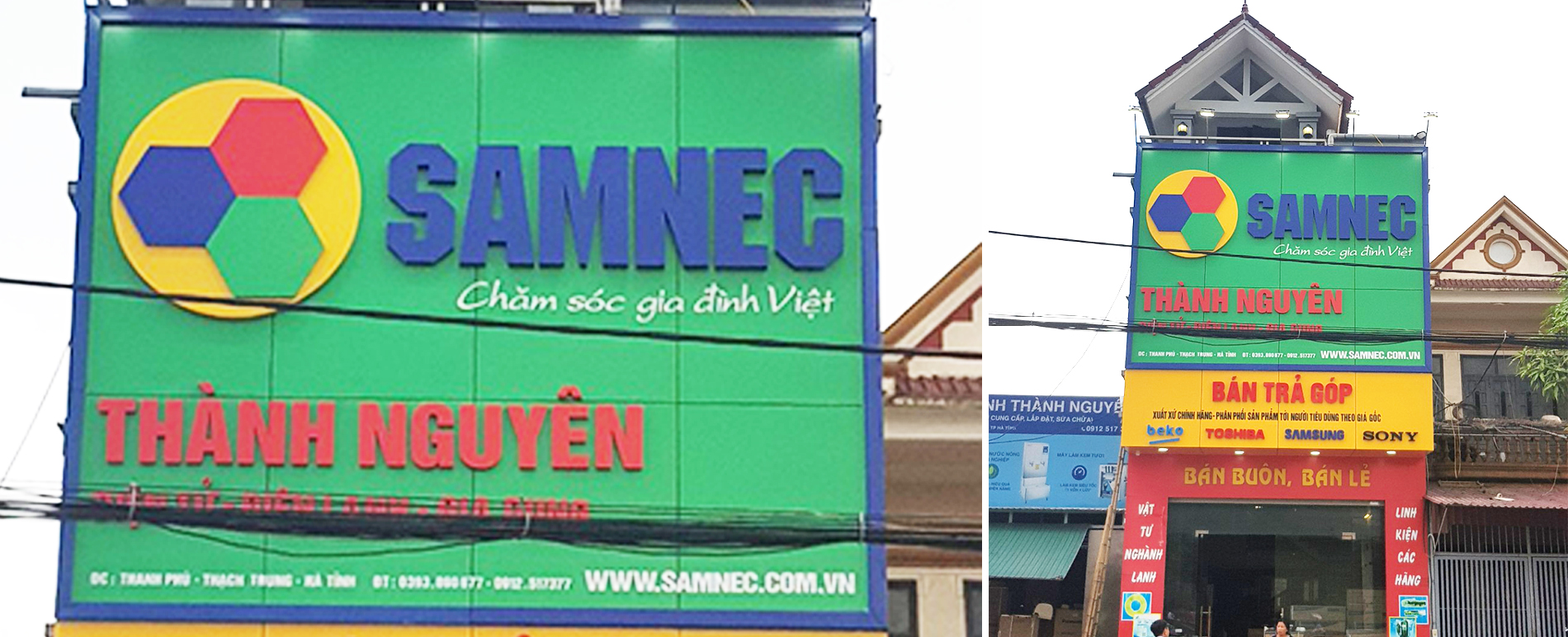 Đại lý Samnec hệ thống Thành Nguyên