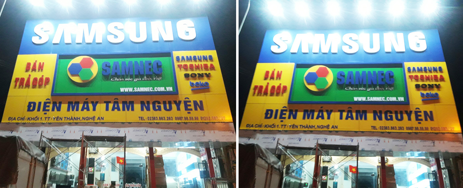 Đại lý Samnec hệ thống Tâm Nguyện