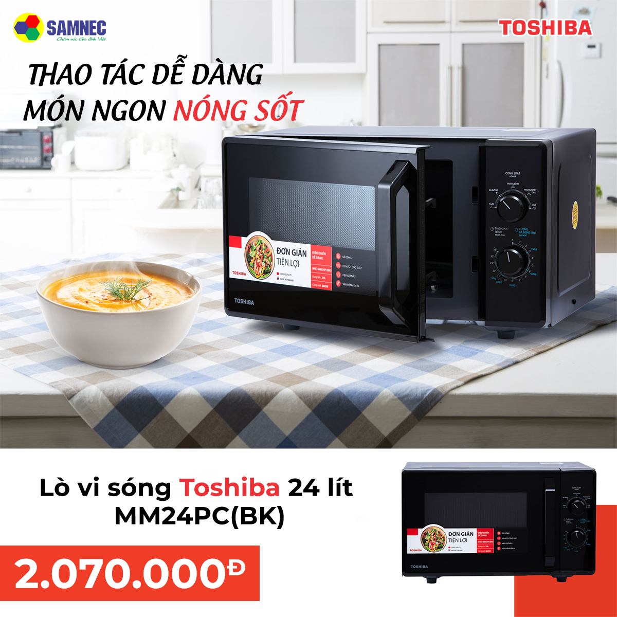 Lò vi sóng Toshiba