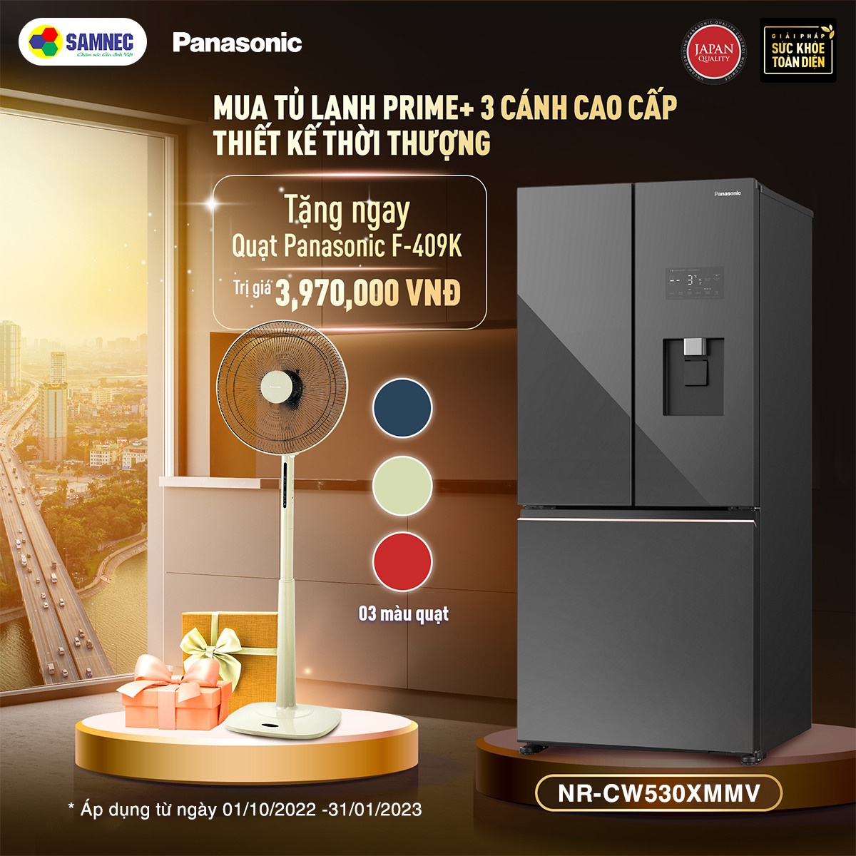 tủ lạnh CW530XMMV