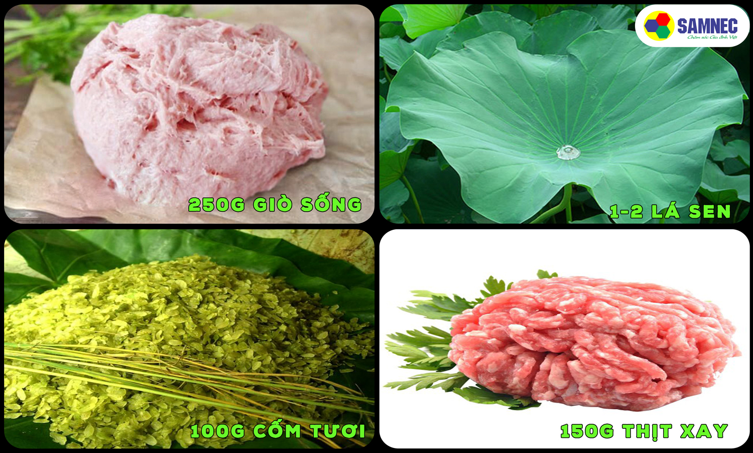 Công thức làm chả cốm nhân ngày thu về