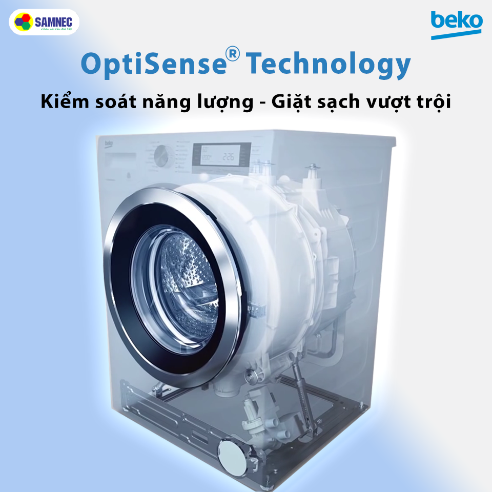 Cảm biến Optisense của máy giặt beko