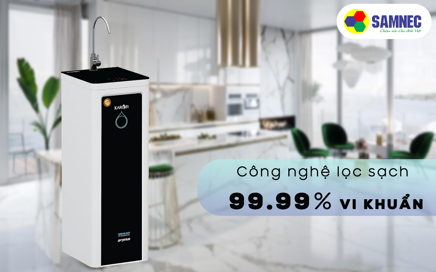 Máy lọc nước Karofi Optimus O-S129.