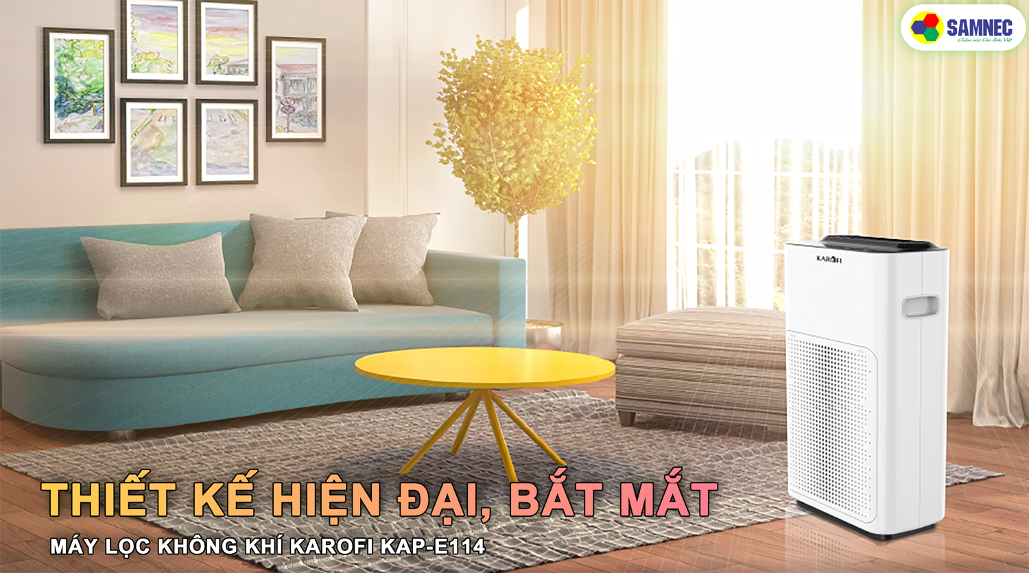 Thiết kế máy lọc nước karofi E114