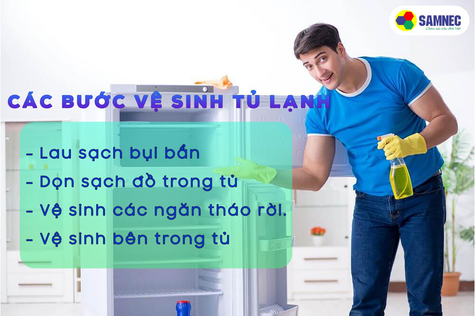 Vệ sinh tủ lạnh