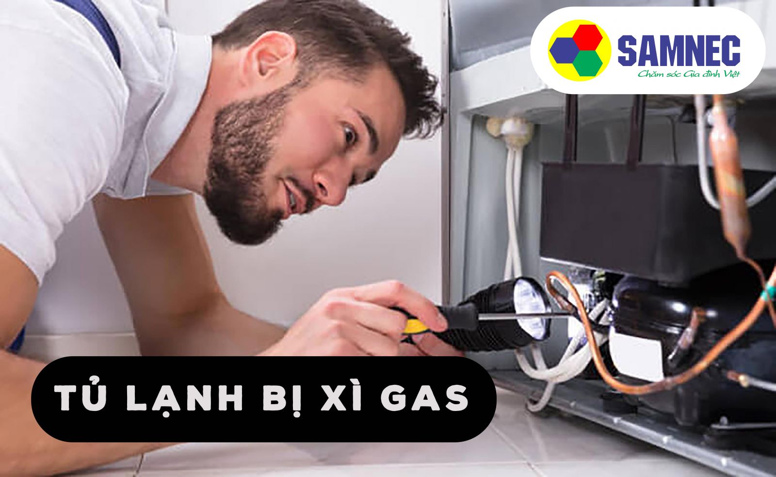 Tủ lạnh bị xì gas